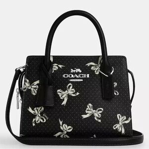 SOLD!!! NWT COACH - Andrea Carryall - Small w/ Bow Print